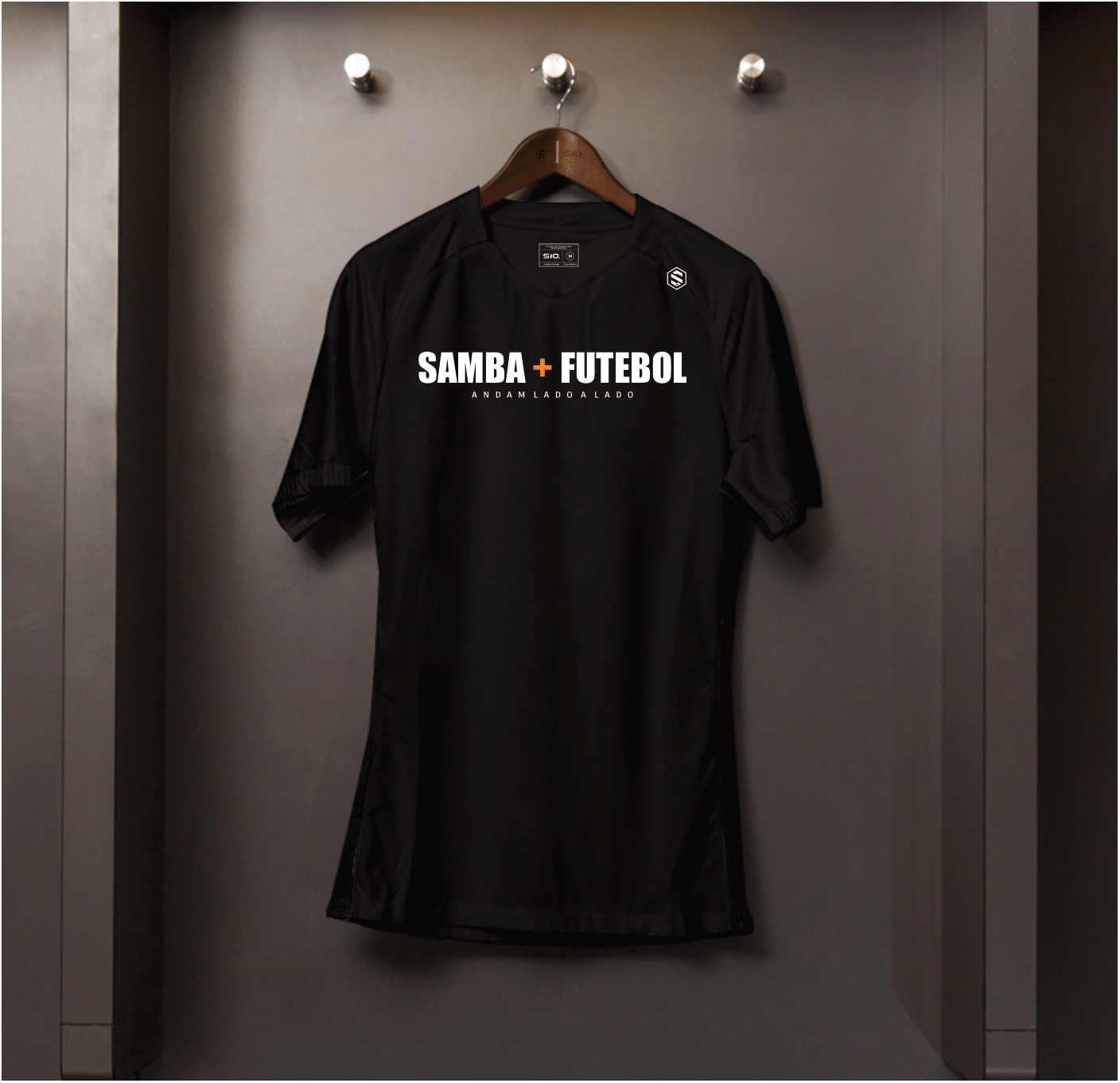 Camisa algodão Samba + Futebol