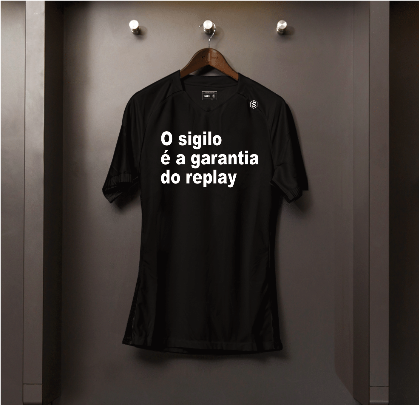 Camisa algodão Sigilo é a Garantia do Raplay