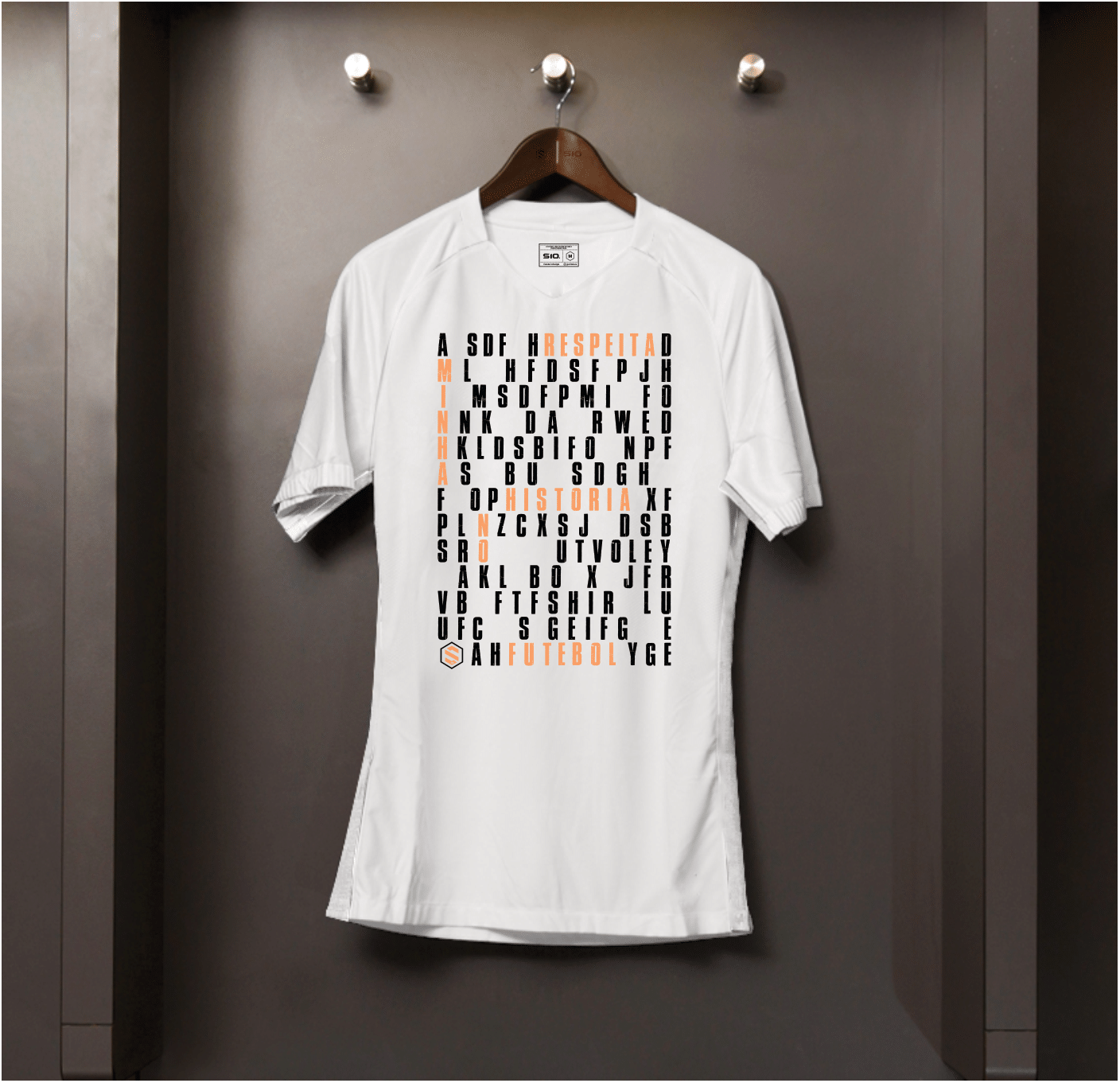 Camisa algodão Cruzadas respeita minha história