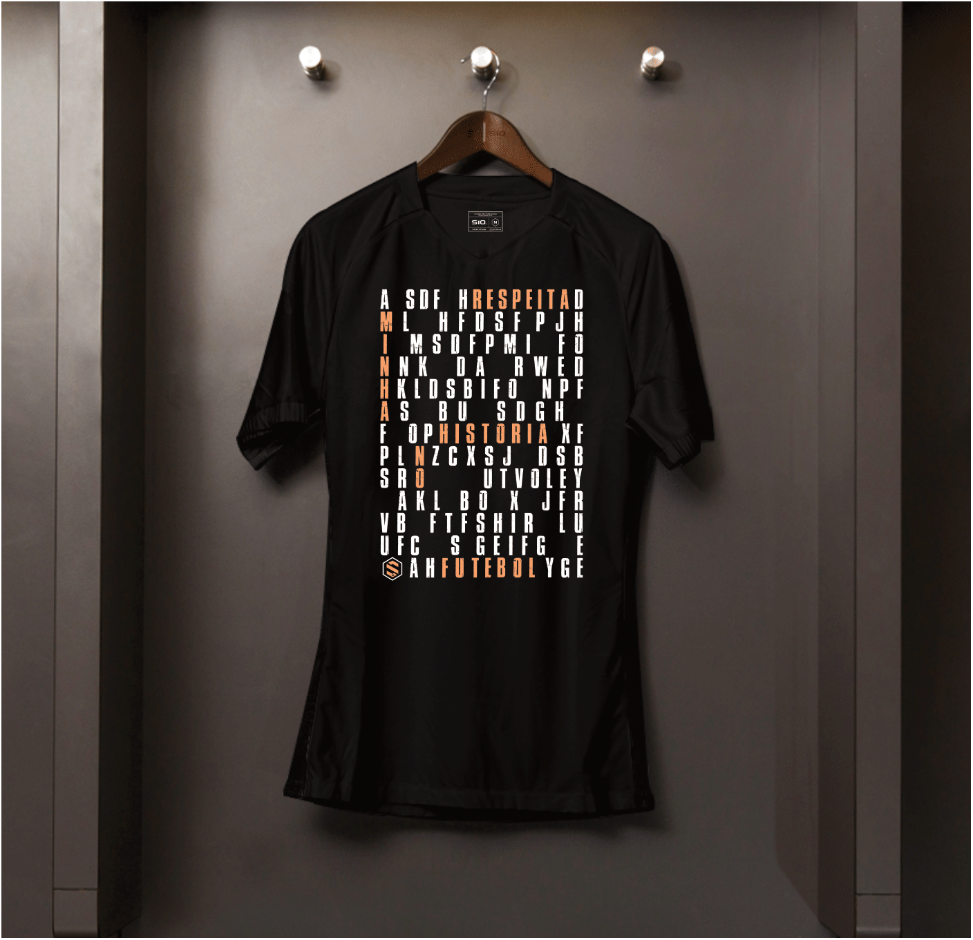 Camisa algodão Cruzadas respeita minha história