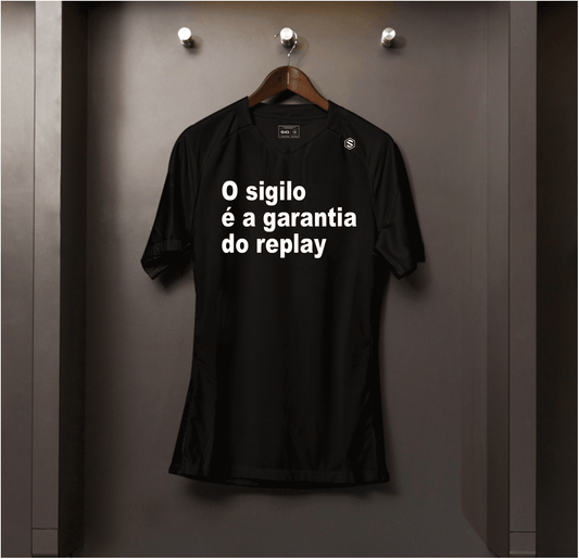 Camisa algodão Sigilo é a Garantia do Raplay