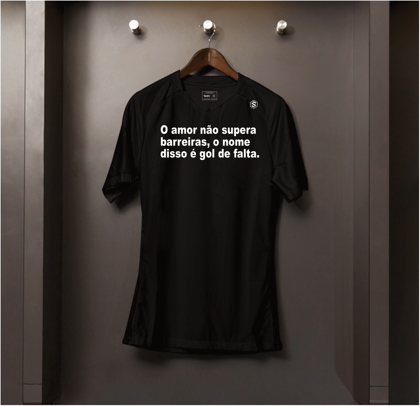 Camisa algodão Amor não supera barreiras