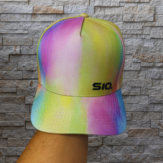 Boné Americano Tie Dye logo pequena s10