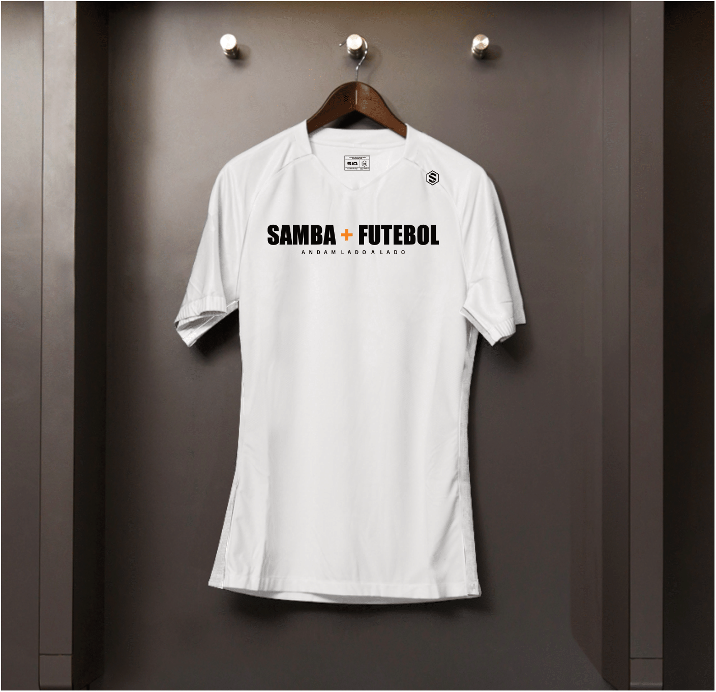 Camisa algodão Samba + Futebol